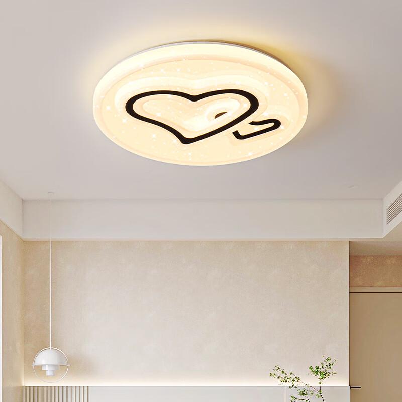Modern Minimalist Heart-Shaped LED Ceiling Lamp