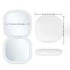 LED Foldable Double-Sided Makeup Mirror with USB Charging