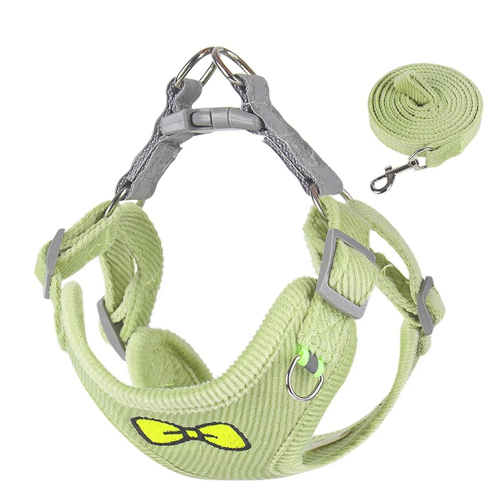 New Dog Leash Vest Type Teddy Puppy Chest Strap Reflective Pet Chest Strap Pet Supplies