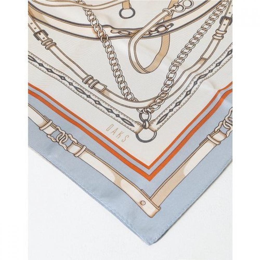 Daks Blue Dd Chain Scarf   Ring Set Dcsc4f703b1