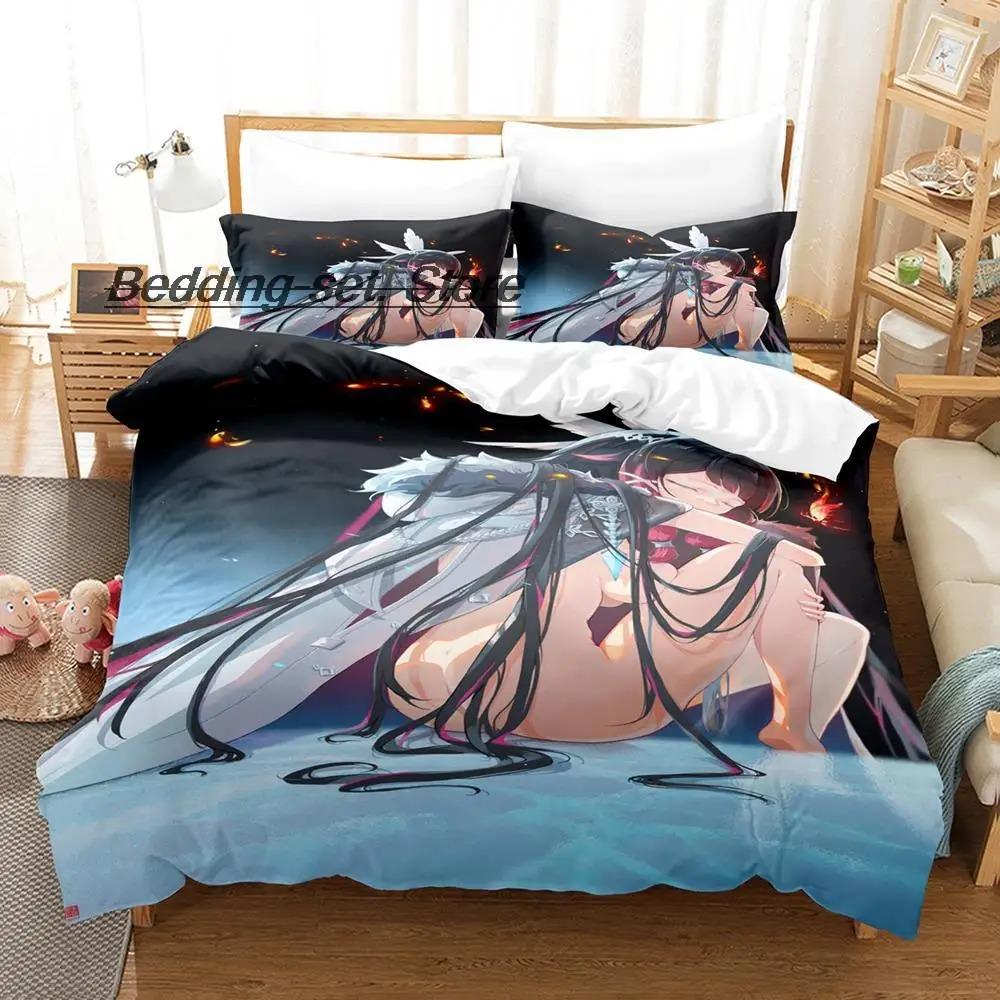 Game Genshin Impact Columbina Bedding Set Single Twin Full Queen King Size Bed Set Aldult Kid Bedroom Duvetcover Sets Anime Bed