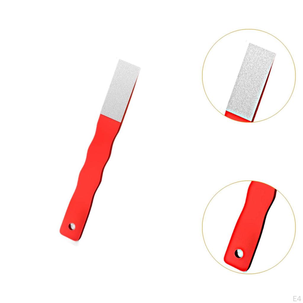 Messerklinge Öffnungswerkzeug 220 Körnung Schärfstein Feile für Jagd Rasenmäher Beil Axt