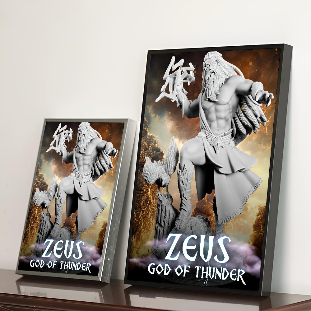 

Неоновые Медузы Зуэс Гром Аниме Постеры Липкая Белая Бумага Наклейка DIY Комната Бар Кафе Кавайный Декор Комнаты 21cm×30cm NoFrame