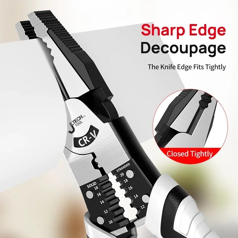 Multifunktionale Elektriker-Drahtzange Universelles Drahtschneider-Werkzeug Universelle Diagonalzange Spitzzange Hardware-Werkzeuge