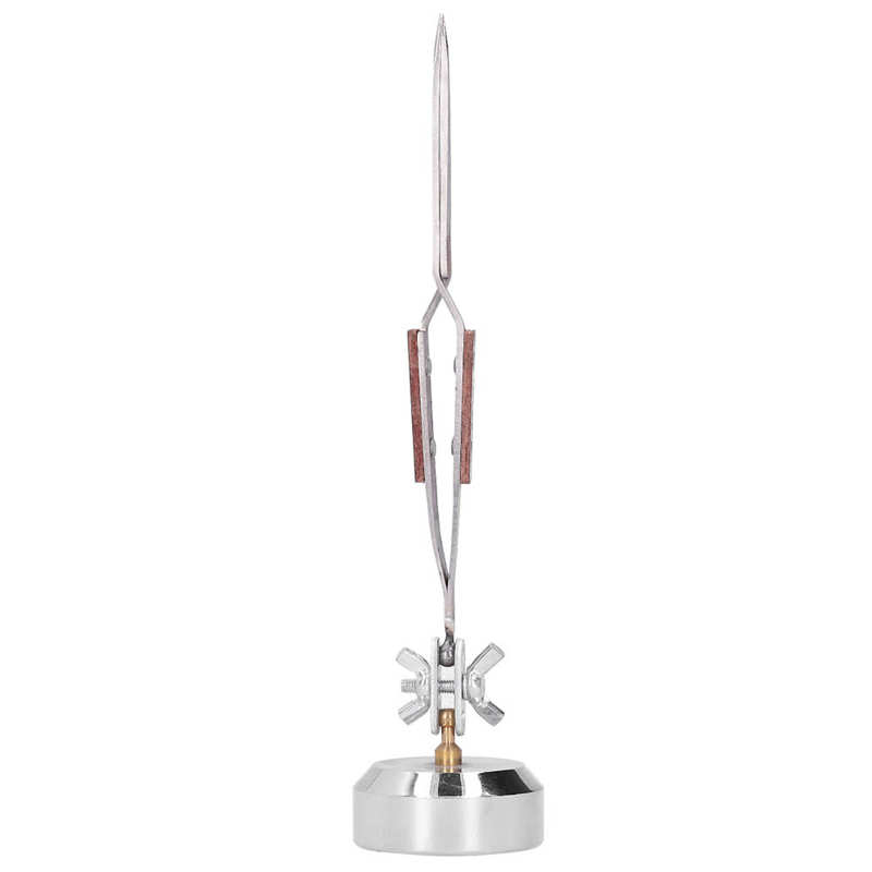 

Metal Third Hand Base with Tweezers Rebound Soldering Clamp Hardware Jewelry Tools Soldering Tweezer Third Hand Sharp Point