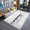 Bold Design: Big Bang Symbolism Carpet Floor Mats Living Room and Bedroom Mats Protective Pad Fashion Room
