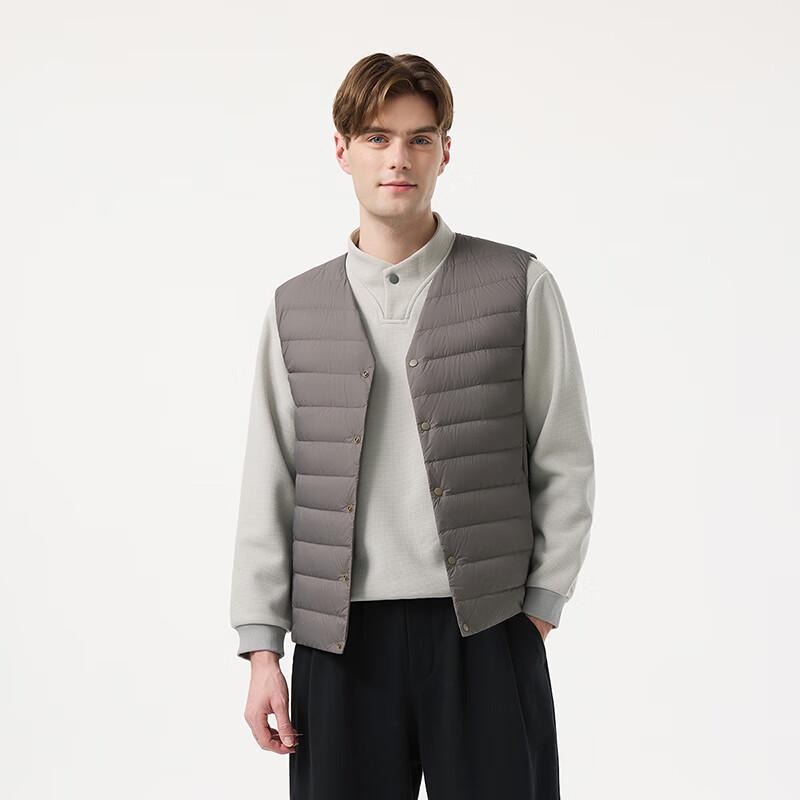 Tambor Men's Collarless Warm Down Vest
