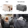 Trasportino per Auto per Animali Domestici con Calore e Cuscino Rimovibile per Cani Piccoli