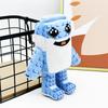 21cm STEAL A BRAINROT Shark Plush Toys Blue Mosaic Dolls Game Surrounding Shark Plush Toys Soft Toys for Kids Birthday Gifts