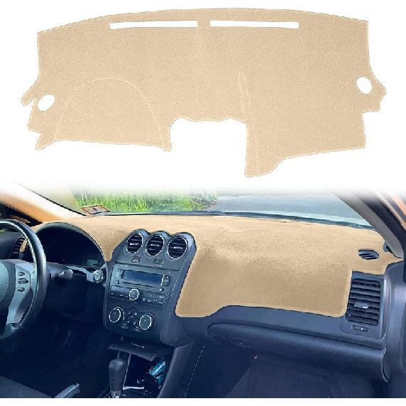 Dash Cover  Fit For Nissan Altima 2005 2006 Dashboard Cover Mat Pad (05-06 Black)