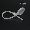 100PCS PP Anti Falling Durable Good Toughness Bird Foot Ring with Cover for Chickens Ducks Geese Livestock Farm
