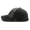 Matching Washed Denim Baseball Caps – Embroidered Letter Design, Korean Streetwear Style for Him & Her