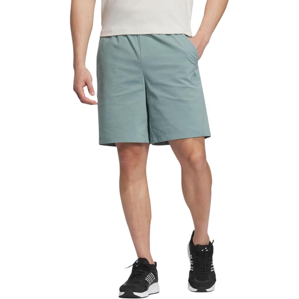 Adidas LOUNGE WOVEN SHORTS Casual Shorts Men's Asphalt Gray JI8610