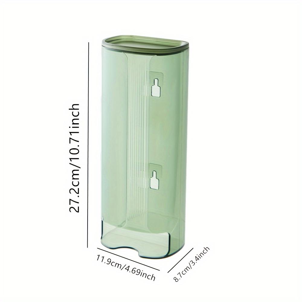 

Настенный органайзер для шкафа - Прозрачный пластиковый ящик для хранения бюстгальтеров, носков и нижнего белья | Несколько отделений для организации под шкафом