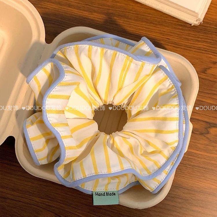 Women's Fresh Intestine Hair Tie: Gentle, Versatile, Sweet & Cute for Damage-free, Stylish Buns this Summer