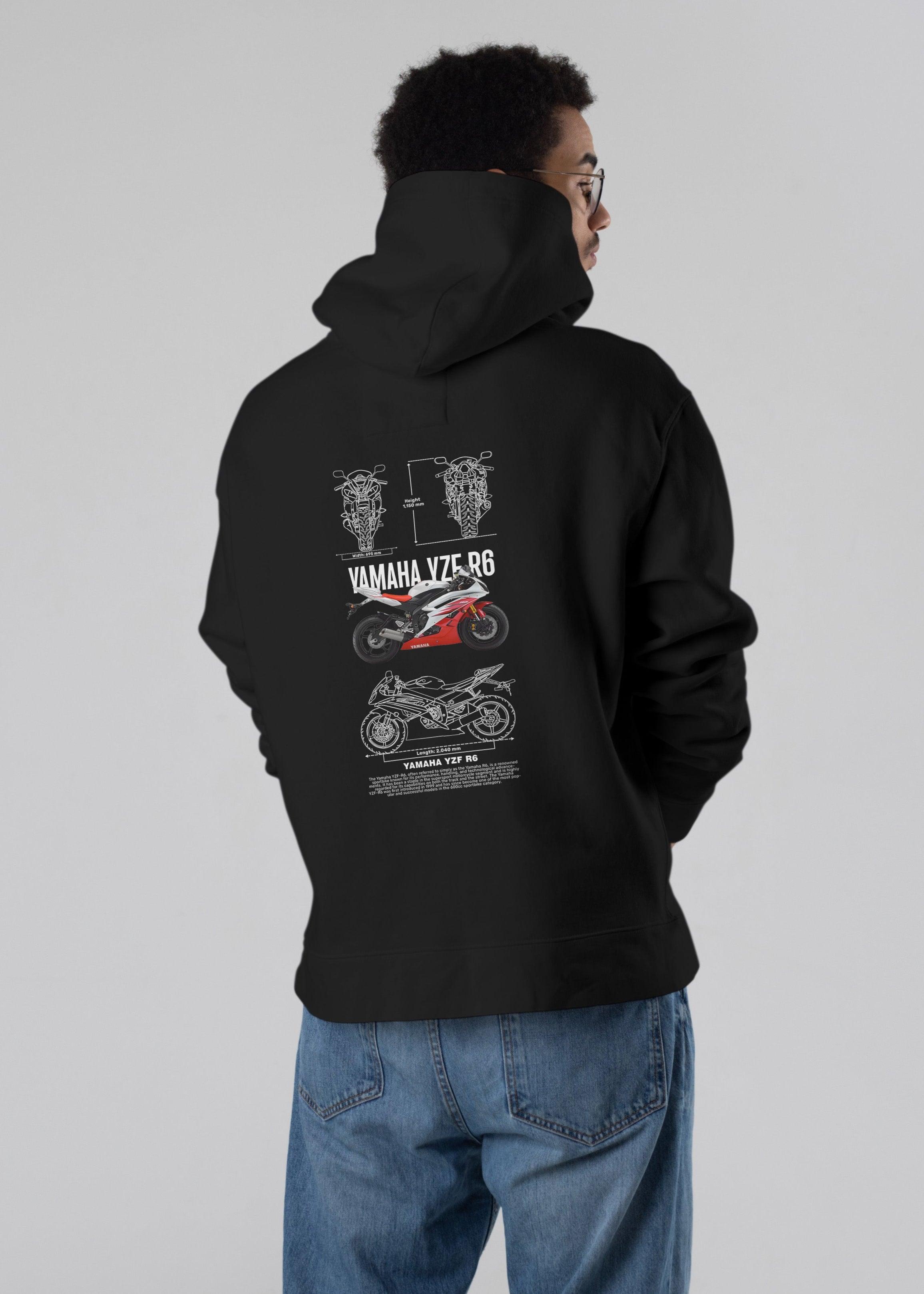 

Legendary Speed YAMAHA YZF R6 Unisex Hoodie Men Women Fleece Warm Oversized Sweatshirt Street Hip Hop Male Female Clothing 4XL різнокольоровий