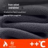 Warrior Thickened Fleece Pullover Sweatshirt