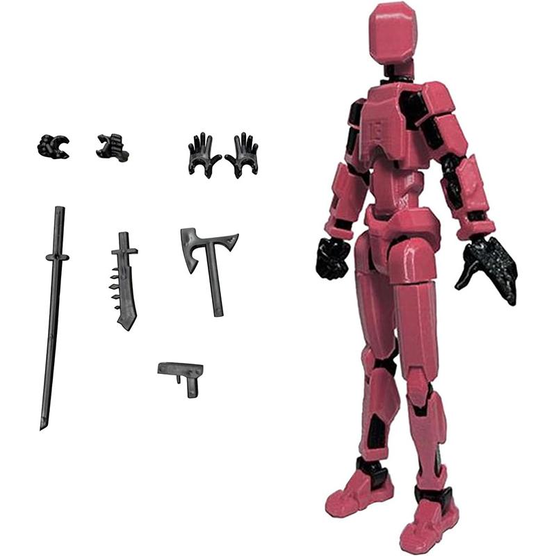 Multi-Jointed Movable Shapeshift Robot 2.0 3D Printed Mannequin Dummy 13 Action Figures Toys Kids