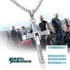 Vnox Collana Ciondolo Croce in Acciaio Inossidabile 316l The Fast and the Furious 8 Alta Qualità per Buon Gusto Regalo Maschile