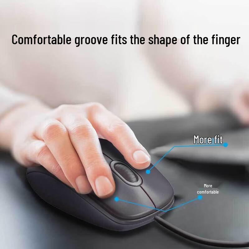 Logitech M90 Wired Optical Mouse