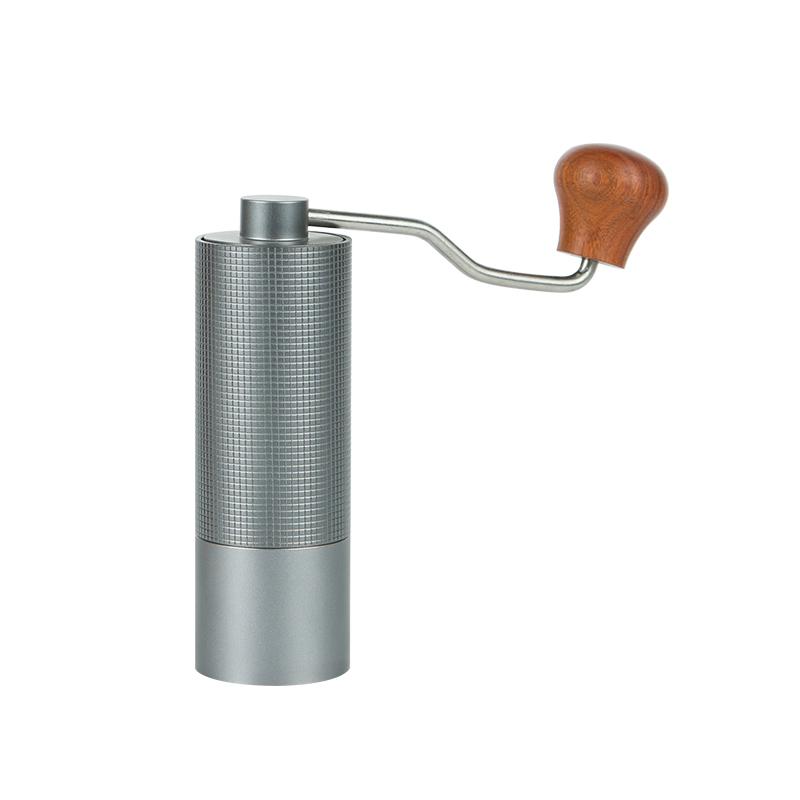 Professional Manual Coffee Grinder Upgrade All-metal Body  Anti-slip Design Portable Grinder Burr Inside
