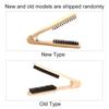 Professional V Shaped Hair Straightening Comb Clamp Styling Comb Hairdressing Tool