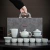 Chaxun Ge Kiln Ceramic Kung Fu Tea Set