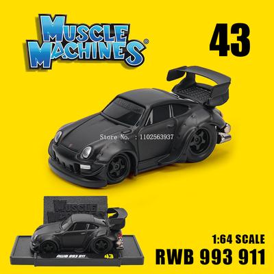 Maisto 1:64 1993 Chevrolet 454 SS Pickup Rwb 993 911 Wagon Classic Static Alloy Die-casting Car Model Collection Gift Toy