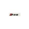 hot Sport Car 4Ring Logo Sticker Car Hood Front Bonnet Grill Rear Trunk Decal Auto Accessories For RS6 2016 2017 2018 2019 2020