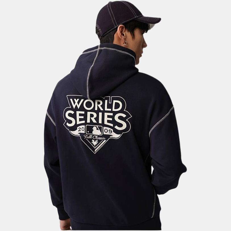 New Era SS24 MLB Detroit Tigers Back Letter Hoodie Unisex Hoodies Black 14187440