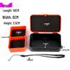 Breathable Red Worm Live Bait Box with Handle and Sandworm Holder for Fishing