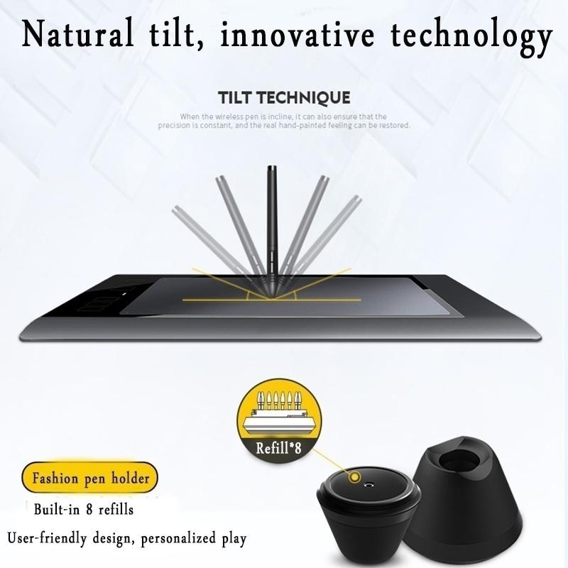 Fashion New 1060 PRO Digital Tablet Fashion Office Computer Painting Board Can Be Connected To Mobile Phone / Computer