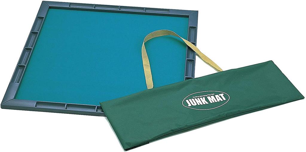 Mahjong Junk with Game Toy Supplies Mat, Mat, Bag,