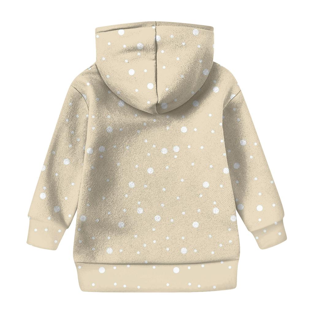 Girls' Hooded Tie-Dye Sweatshirt - Pullover Print Top