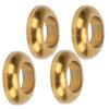 4Pcs   Gasket High Toughness Corrosion Resistance No Rust Compact Lightweight Convex Washer Spacer for Bike