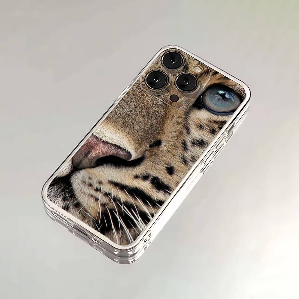 

art jaguar aesthetic Phone Case For iPhone 16,15,14,13,12,11,17 Pro,Max,Plus,X,XS,XR,SE,Mini Transparent Soft Cover iPhone16PROMAX