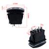 Turn Signal Rocker Switch w/ Flasher For ATV UTV Off-Road Pickup Boat Motorcycle