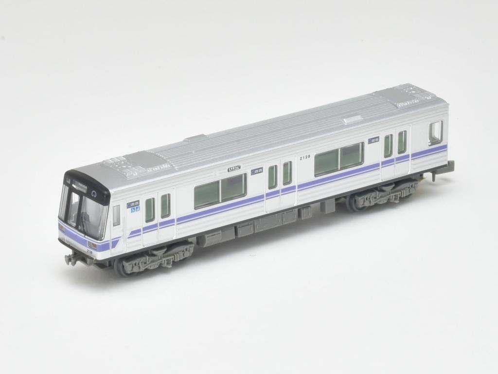 Railway Collection Jernbanesamling Nagoya City Transportation Bureau Meijo-linjen Type 2000 Sen Modell Sett Dioramaforsyninger 6-Vogn
