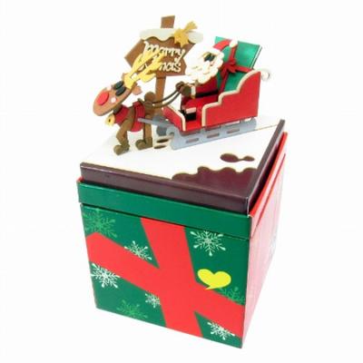 Sankei Miniature Art Mini Santa Claus Paper Craft MP05-13