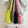 Casual  Drawstring Bag Purse Water Cup Cover Water Cup Bag Solid Color Water Bottle Holde Nylon Shoulder Bag Outdoor