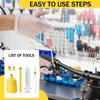 Hot Bicycle Brake Mineral Oil System 60Ml Fluid Cycling Mountain Bikes for Shimano 27Rd Bike Hydraulic Disc Brake Oil Fluid