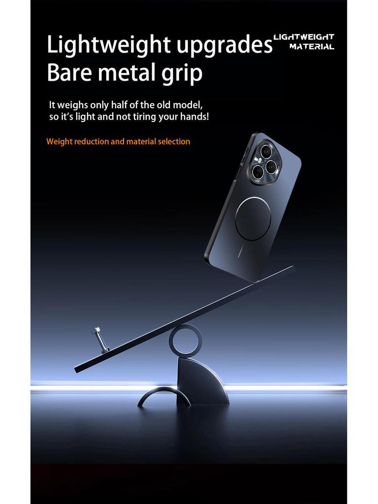 Applicable Honor 400Pro Large Window Magnetic Ring Case, Honor 400 Slim Ring Magnetic Honor X70 Frosted Protective Case