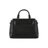 Michael Kors Mk Reed Classic Solid Color Portable Commuter Leather And Synthetic Leather Handbag Women Handbag Black 35S3G6RS1T-001