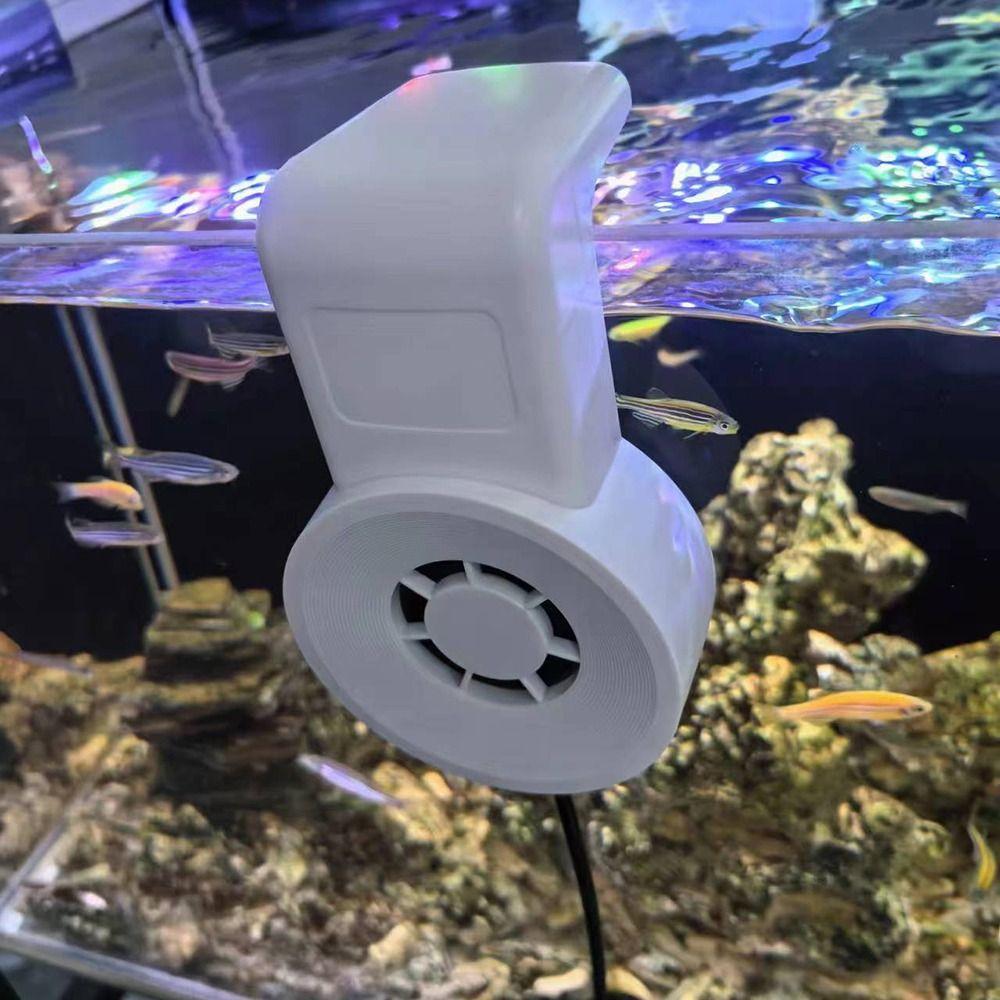 Wall Mounted Fish Tank Cooling Fan USB Fish Tank External Cooling System Aquariums Air Cooler
