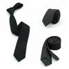 Adjustable Jean Fabric Tie Narrow Retro Cravat Simple Denim Men Necktie  Business
