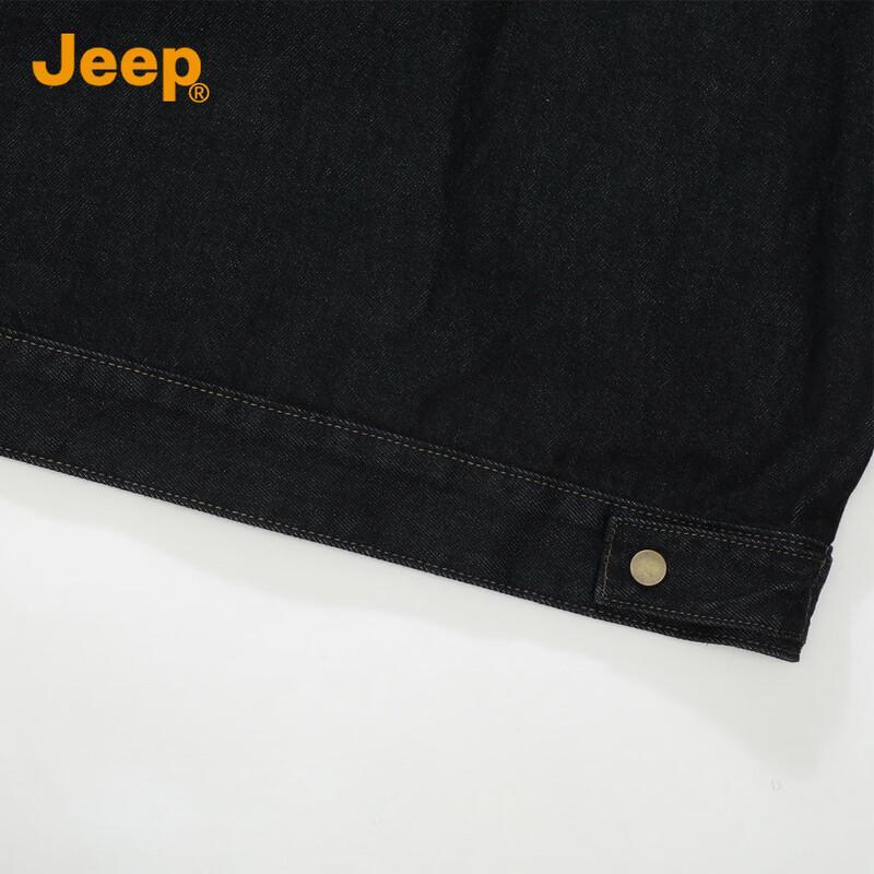 Jeep Men's American Style Cotton Denim Jacket