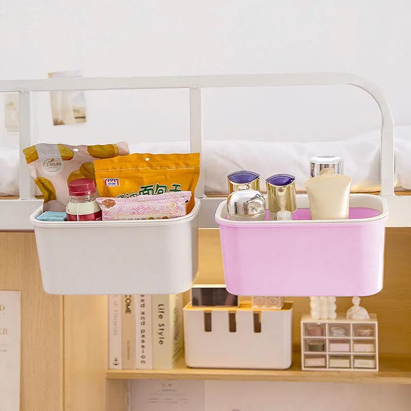 Ins Style Bedside Hanging Basket: Dorm Phone Holder & Trash Can Organizer