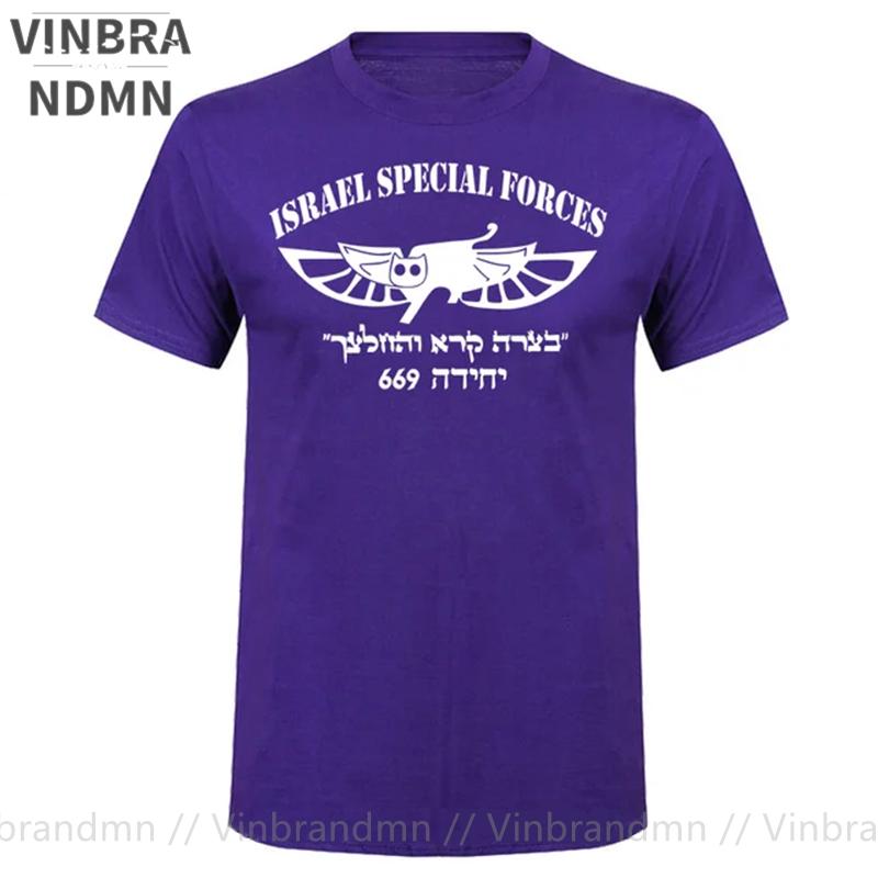 Israel Special Forces 669 T Shirt Unisex Israeli Special Unit Jechidat Duvdevan Tshirt Fashion Casual Cotton Military Army Clothes