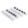 ABS Car Rear Trunk Emblem Sticker Letter Decal for Mercedes Benz C63 A45 E320L E350L S400L A220L ML350 GLS450 CLA260 Accessories