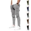 Pantaloni Sportivi da Fitness Casual Larghi da Uomo con Tasche Multiple
